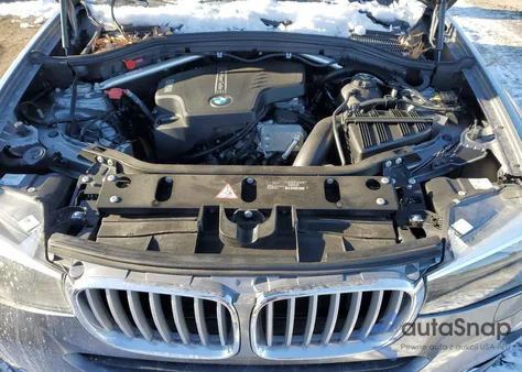 2015 BMW X3 xDrive28I z USA, uszkodzony, nr VIN 5UXWX9C58F0D57325